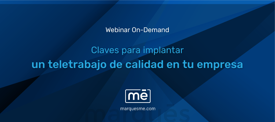 Webinar on-demand Teletrabajo de calidad